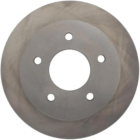 Front brake rotor, gray metal with five lug holes; Centric 121.66022 C-Tek for Chevrolet Astro and GMC Safari.