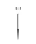 Single light from 16 Pack Solar Outdoor Lights Pathway Stainless Steel Waterproof LED Landscape Lighting For Walkways Patio Lawn Yard Driveway Cold White Glow With No Fuss Setup No Wiring Needed