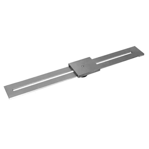 Top Tier Precision Marking Caliper Featuring Magnetic Scribe Strip And Solid Locking Knob For Dead On Layout Marks Plus Heavy Duty Stainless Steel Measuring Gauge, metal ruler with sliding component.