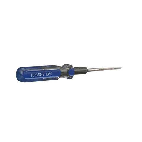 Triple Thread Taps Kit For 6 32 8 32 10 24 With Quick Rethreading To Fix Burred Threads And Clean Plaster Obstructions by Klein Tools