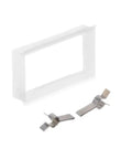 Refrigerator Icemaker Y Clip Assembly Kit With Cooling Loop Retainer For Easy DIY Replacement Stops Frost Buildup And Drips Includes Two Y Clips And One Retainer Fits DA61-12775A And Related Models AP6261443 4922147 EA12115467, two metal Y clips and white retainer