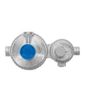 RV two-stage propane regulator for smooth gas flow