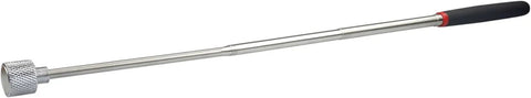 30-Inch Telescoping Magnetic Pick-Up Tool For Mechanics And Home Projects, Extendable Magnetic Wand Grabber, Stainless Steel Black Handle, Heavy-Duty Magnetic Retriever For Nuts Bolts Screws And Metal Debris