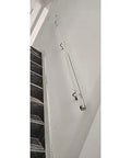 Slick Clear Acrylic Stair Handrail With Kickass Crystal Bubble Design Wall Mounted Indoor Railing Kit delivering serious support on a wall.