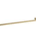 24 Inch Towel Bar In Vibrant Brushed Moderne Brass Finish For A Slick Bath Upgrade Purist Style Wall Mounted Hardware