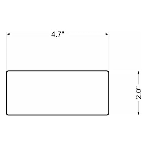 Clear Plastic Drawer Dividers For Cabinet Organizers And Adjustable Shelf Separators To Sort Nuts Bolts Hardware And Craft Supplies Pack Of Twelve Gotta Love It, 4.7 inches by 2 inches dimensions.