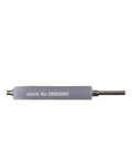 Slick Rubber Platen Feed Roller Fits DIGI SM100 SM110 Label Balancers, durable grey rubber design for smooth operation.