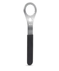 44mm OD 16-Notch Threaded Bottom Bracket Tool For Shimano Hollowtech SRAM Truvativ Campagnolo And More with black handle