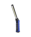 52SL Foldable Dual LED Work Light With 1000 Lumen Flood Mode in upright position, showcasing slim design and LED panels.
