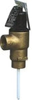 Image of Heavy Duty 3/4 Inch FVX-5C Female Inlet Commercial Temperature and Pressure Relief Valve Brass Plumbing Fitting