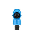 Watts ANKA 1 in. x 1 in. x 1 in. blue plastic poly-pipe tee fitting with black interior
