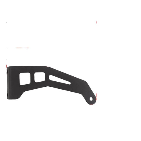 Heavy Duty Motorcycle Aluminium Exhaust Bracket Hanger Kit That Fits Yamaha R7 Yzf R7 2022 For Sick Upgrade And Smooth Ride Style, black aluminum bracket