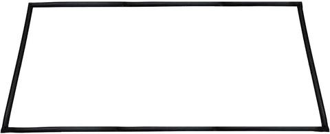 Shipping container door seal gasket frame, rubber, 3-sided left-hand 8 ft 6 in, front view