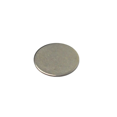 316 Stainless Steel Spacer For CR2032 Coin Cell Battery 15.8 X 1 mm Flat Gasket 1000 Pack in circular shape