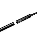 Concealed-Mount Magnetic Contact, Brown, One-Quarter-Inch Press-Fit, For Tight Spaces In Sliding Doors And Windows, Fifteen Inch Lead Wires