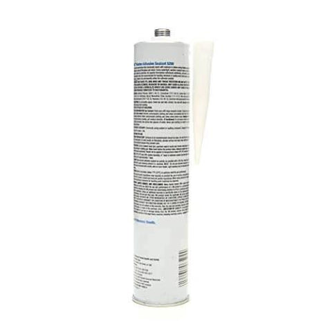 Back view of Marine Adhesive Sealant 5200 permanent structural polyurethane bonding and waterproof seal for boats, 10 fl oz cartridge