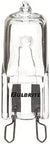 Single bulb from 6 Pack 75 Watt Dimmable Halogen Capsule Bulbs JC Type T4 G9 Base 120 Volt Clear Line Voltage For Track Lighting