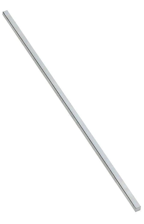 Square Key Stock 0.25 Inch Wide 12 Inch Long Steel Shaft Key For Motors And Machines, Wedge Or Locking Device, Can Be Cut Or Drilled