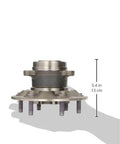 Front Wheel Hub Bearing Assembly For RWD Chevy GMC Isuzu BR930702 showing size comparison with dimensions 5.4 in/13 cm.