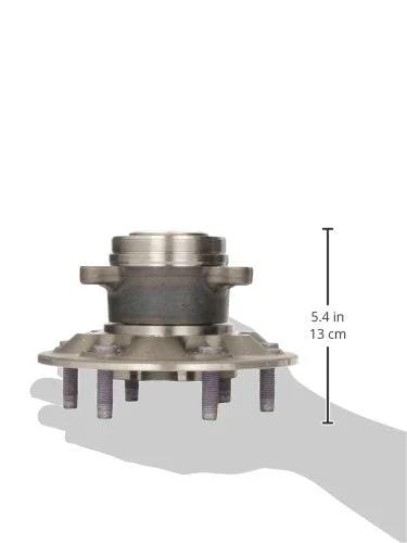Front Wheel Hub Bearing Assembly For RWD Chevy GMC Isuzu BR930702 showing size comparison with dimensions 5.4 in/13 cm.