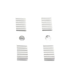 Must Have 1-10 Pcs Reprap DIY GT2 Timing Belt Fixing Clamps Made From Solid Aluminum Alloy with smooth finish and 2mm tooth pitch.