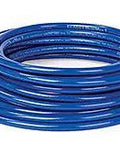 Heavy Duty 3/8 Inch X 100 Foot Blue Pneumatic Air Hose Flexible Kink Resistant High Pressure Air Compressor Line Tire Inflation Garage Ready