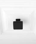 Matte Black Cabinet Knobs Set Of 10 Square Single Hole Pulls Built To Last For Kitchens And Bathrooms Durable Metal Hardware That Stays Rugged In Humid Environments Fits Standard Cabinets Easy Install. matte black square cabinet knob