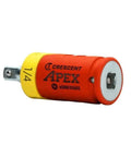 Eshok Guard One Quarter Inch Socket Isolator With Square Drive Female To Male Two And One Eighth Inch Overall Length Non Sparking For One Quarter Inch Drive