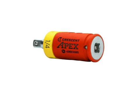 Eshok Guard One Quarter Inch Socket Isolator With Square Drive Female To Male Two And One Eighth Inch Overall Length Non Sparking For One Quarter Inch Drive