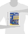 Door Lock Installation Kit For Wooden Doors With Self Centering Jig Adjustable Backset Two And Three Eighths Or Two And Three Quarters Inches Includes Carbon Hole Saws For Wood Router Bit And Bolt Plate Templates Interior And Exterior Door Install in packaging