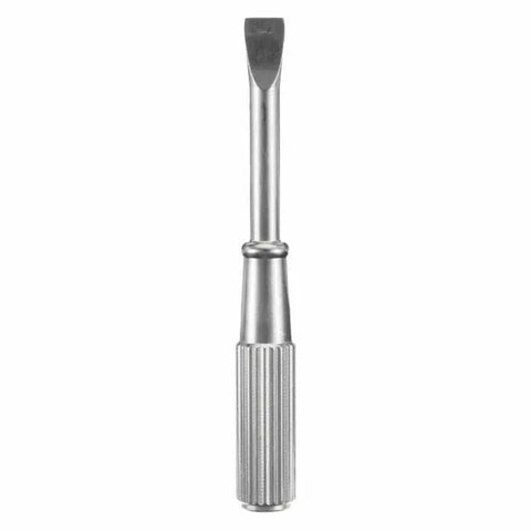 Compact Mini Screwdriver With Dang Good Non Slip Grip, Titanium Steel Precision Hand Tool For Jewelry Repairs And Household Tasks, Tiny Portable Size That Is A Real Ace In Any Toolbox, silver titanium steel with ergonomically designed handle.