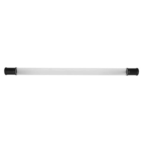 5 Pack Solid Core Cabinet Pulls With Matte Black Finish And Crystal Acrylic Accents, 12 Inch Center To Center Kitchen Cabinet Handles