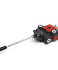 Heavy Duty Dual Spool Hydraulic Joystick Valve For Double Acting Cylinders With 11 GPM Flow And 3600 PSI Range