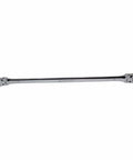 Metric Ratcheting Wrench 17mm 19mm Double Box Universal Spline 90 Tooth Reversible Head Flexible 180 Degree Rotating Tool For Tight Spaces