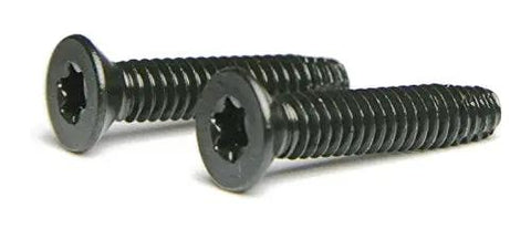Trailer Floorboard Screws Quarter Inch 20 Thread Cutting Flat Head Torx T30 Drive Black Phosphate Finish for Rust Resistant