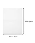 100 Pcs White EPE Foam Packing Pouches For Shipping And Storage, Protective Foam Mailer Bags dimensions 5.9x3.93 inches