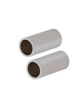 SMB Female Crimp Connector Right Angle 90 Degree RF Adapter for RG174 RG316 Coax Cables, metallic tube view