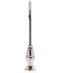 Front view of Gooseneck Cold Water Dispenser Faucet With Single Lever Handle 10 Inch Classic Brass Kitchen Faucet in Polished Nickel Finish