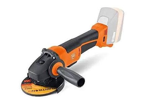 Professional Cordless Angle Grinder Runs Smooth And Hits Hard With Multi Volt Battery Interface Built Tough For Daily Cutting And Grinding Tasks, showing the tool's design and blade.