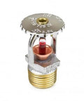 Top Shelf Upright Fire Sprinkler Head With Durable Chrome Plated Finish And Proven 5mm Bulb, designed for light hazard zones.