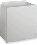 Heavy Duty NEMA 12 JIC Box With Continuous Hinge, Built Like A Tank Steel Enclosure, 12 By 12 By 6 Inches, Dust Dirt Oil Water Resistant