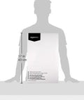 Top Notch Multipurpose Copy Paper 20 Lb 11 X 17 Inches Tabloid Size 5 Full Reams 2500 Total Sheets 92 Bright White standing next to a silhouette.