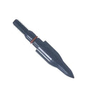 125 Grain Screw In Archery Field Points, Five Sixteenths Inch Steel Target Points, close-up view of a single steel tip with screw, 38mm length