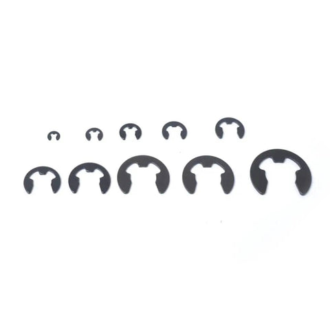 Durable Metal E Clip Assortment Kit With 147 Pieces And Sizes From 2mm To 12mm Portable Grab And Go Organizer Case Perfect For DIY Projects