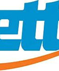 Betts logo with blue text and orange swoosh.