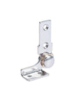 90 Degree Arbitrary Stop Hinge 304 Stainless Steel Torque Shaft Hinge Two Newton Meters For Household Appliance Doors Silver