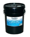 Rustlick EDM-250 dielectric oil, 5-gallon black plastic pail with blue label