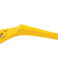 Beast Mode Heavy Duty Window Scraper With Durable Blade, Yellow Handheld Glass Tool for removing paint, stickers, and residue
