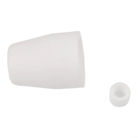 32 Piece Plasma Cutter Consumable Kit For PT-31 LGK40 Plasma Cutters High Grade Copper Tips And Nozzles Ready To Install For Clean Cuts, two white nozzles for plasma cutters.