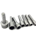 14-piece metal nut driver and hex socket bit set for power drill with 1/4-in drive and metric sizes